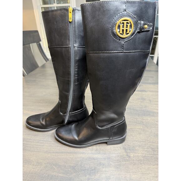 Tommy Hilfiger Women's Twinezza-F High Shaft Riding Boots Size 6.5 M - Picture 3 of 12